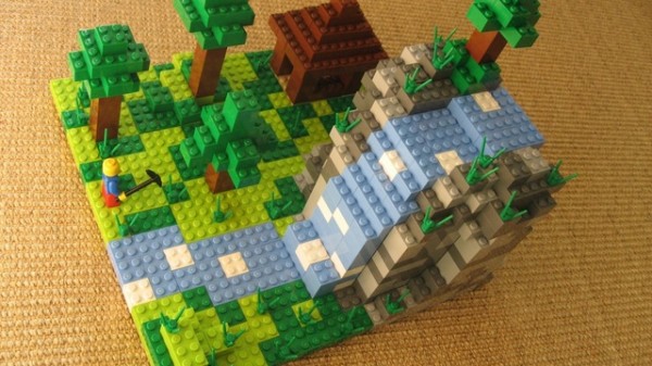LEGO выпустит конструкторы по мотивам Minecraft